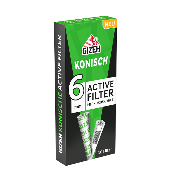 Konische Active Filter (6 mm)