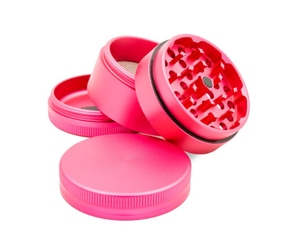 Aluminium Grinder, pink