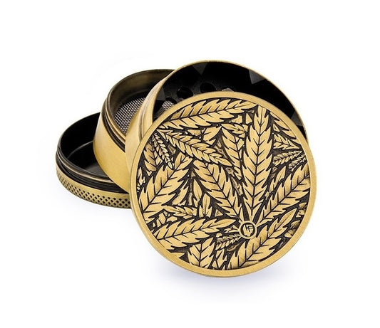 Gold Leaves Metall Grinder