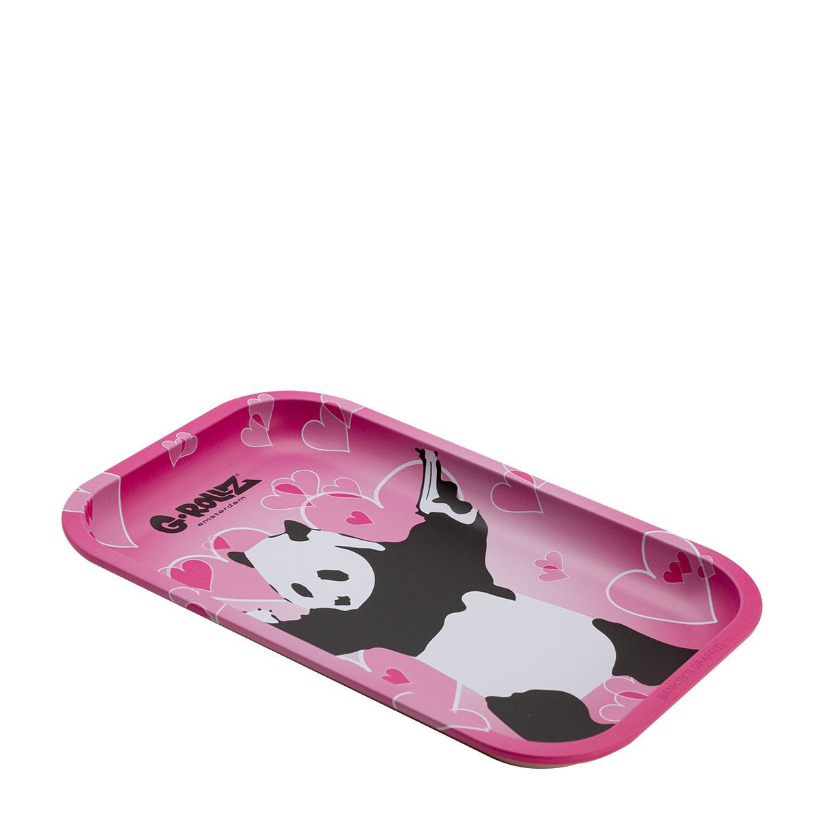 G-Rollz | Banksy's Graffiti 'Panda Gunnin' Rolling Tray (175 x 275 mm)