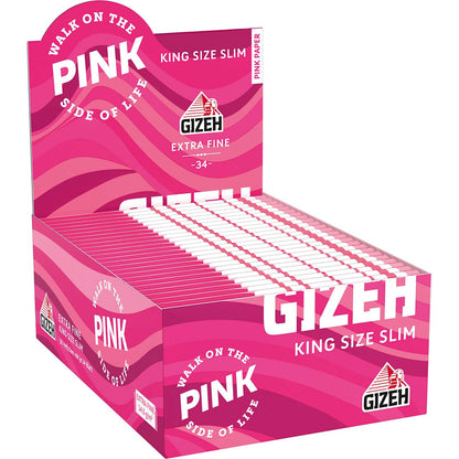 Gizeh PINK King Size Slim