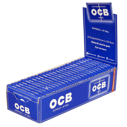 OCB Blau Papers mit Gummizug