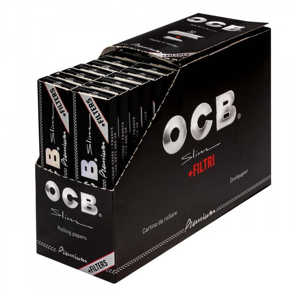 OCB King Size Slim Blättchen mit Tips